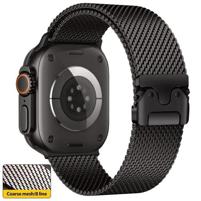 Apple Watch Band Milanese Loop Stainless Steel 44/45/46/49mm | Syndmart