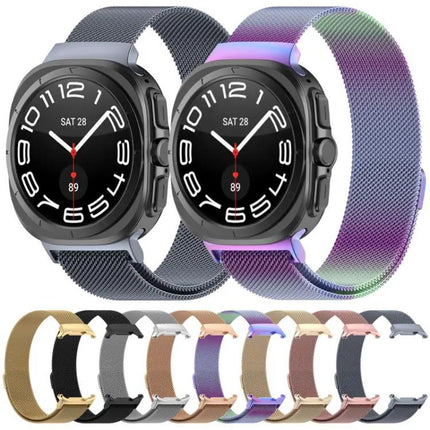 XDfind Magnetic Stainless Steel Mesh Band For Galaxy Watch