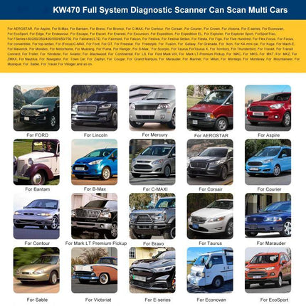 Konnwei Scanner for Everyday Vehicle Troubleshooting at Home - KW470 OBD2 diagnostic tool reading check engine codes