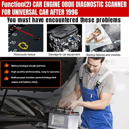 Konnwei Scanner for Everyday Vehicle Troubleshooting at Home - handheld OBD2 tool reading check engine codes