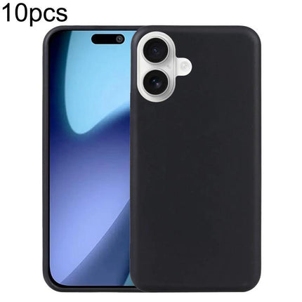 iPhone Protective Case For Daily Life Use - slim black TPU case with precise cutouts protecting against scratches and minor impacts