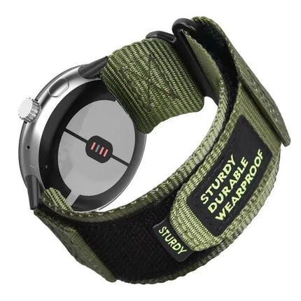 Nylon Quick-Release Hook-and-Loop Watch Band 41/45mm