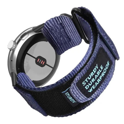 Nylon Quick-Release Hook-and-Loop Watch Band 41/45mm