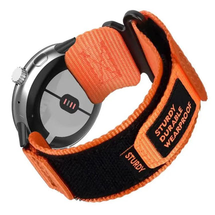 Nylon Quick-Release Hook-and-Loop Watch Band 41/45mm