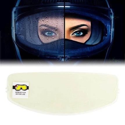 SOMAN Visor Anti-Fog Shield Film For Helmet Visors Clear - clear waterproof anti-fog insert reducing fog and rain on helmet visors