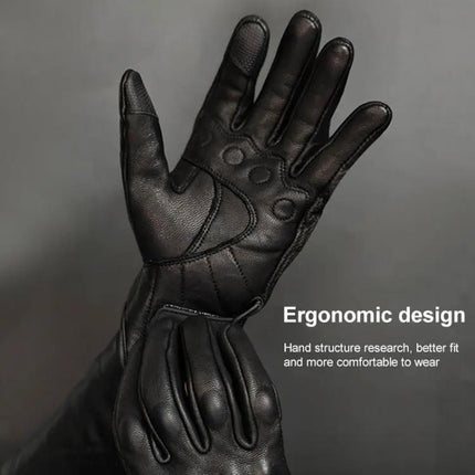 Soman Motorcycle Sheepskin Gloves For Riding Everyday Use | Syndmart