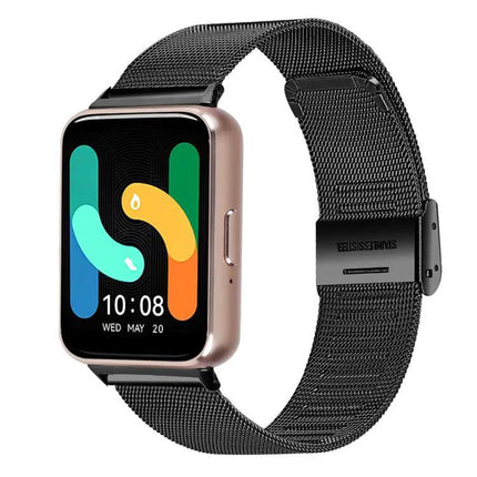 Milanese Metal Buckle Watch Band Adjustable For Galaxy Watch