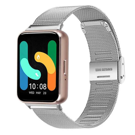 Milanese Metal Buckle Watch Band Adjustable For Galaxy Watch