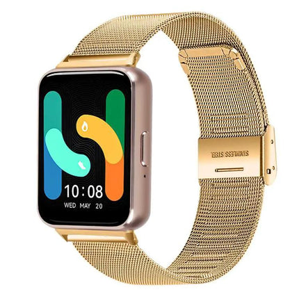 Milanese Metal Buckle Watch Band Adjustable For Galaxy Watch