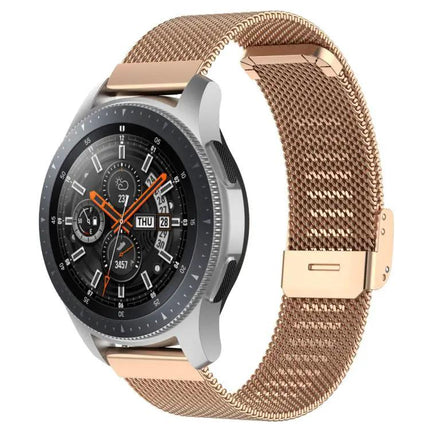 Milanese Metal Buckle Watch Band Adjustable For Galaxy Watch