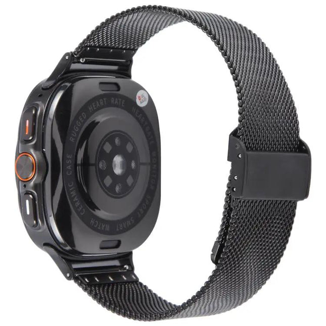 Milanese Metal Buckle Watch Band Adjustable For Galaxy Watch | Syndmart