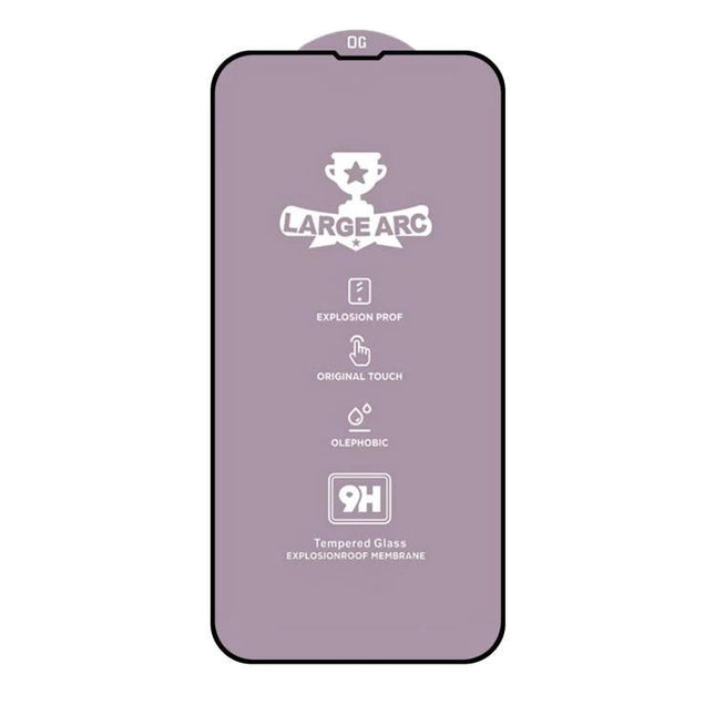 iPhone Tempered Glass Screen Protector for Everyday Use - ultra-thin 9H tempered glass, oleophobic, original touch, explosion proof, large arc fit