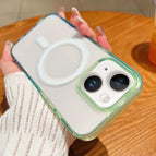 For iPhone 13 / Green + Blue