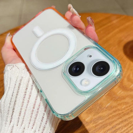 Transparent Iphone Case For Everyday On The Go showing clear acrylic and TPU protection around camera and edges, ideal for commuting and travel