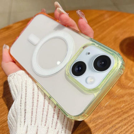 Transparent Iphone Case For Everyday On The Go - clear acrylic TPU commuter phone protection with MagSafe ring, slim scratch-resistant design