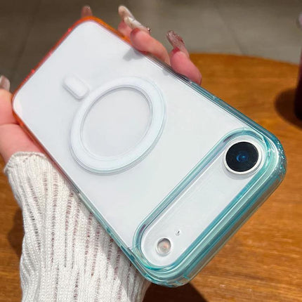 Protective Phone Case For iPhone Daily Handling And Travel, Scratch Resistant Shield clear acrylic TPU case with MagSafe ring and raised camera protection