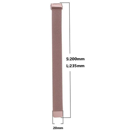 xDfind Milanese Magnetic Metal Watch Band Adjustable Size L