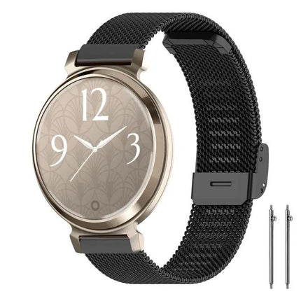XDfind Stainless Steel Mesh Watch Band for Garmin Lily 2