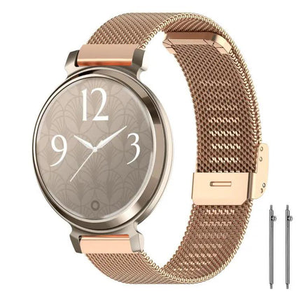 XDfind Stainless Steel Mesh Watch Band for Garmin Lily 2
