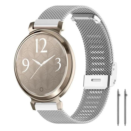 XDfind Stainless Steel Mesh Watch Band for Garmin Lily 2