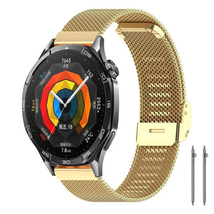 XDfind Stainless Steel Mesh Watch Band for Garmin Lily 2
