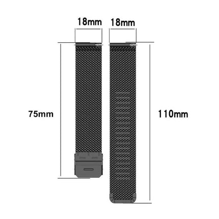 XDfind Stainless Steel Mesh Watch Band for Garmin Lily 2