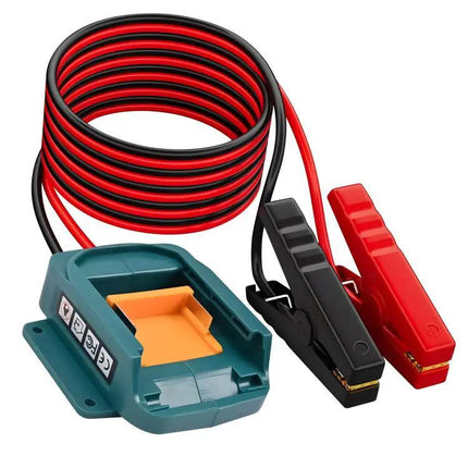 Car Battery Jump Adapter for Milwaukee and Makita Tools