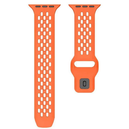 XDfind Silicone Mesh Buckle Band For Apple Watch 38-49mm