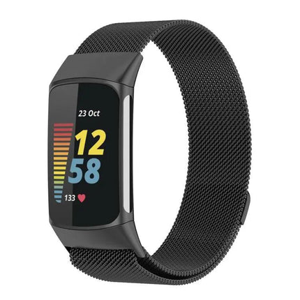 Fitbit Charge 5 Milanese Metal Magnetic Watch Band S L