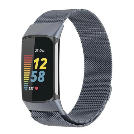 Fitbit Charge 5 Milanese Metal Magnetic Watch Band S L