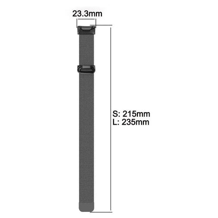 Fitbit Charge 5 Milanese Metal Magnetic Watch Band S L