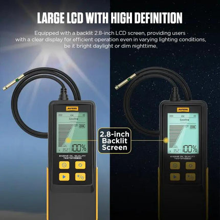 AUTOOL Car Engine Oil Quality Tester for Daily Vehicle Maintenance