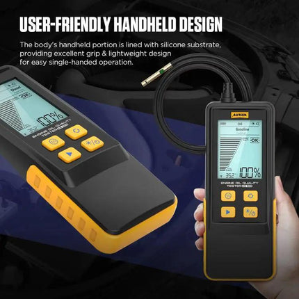 AUTOOL Car Engine Oil Quality Tester for Daily Vehicle Maintenance