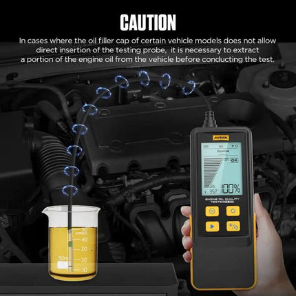 AUTOOL Car Engine Oil Quality Tester for Daily Vehicle Maintenance