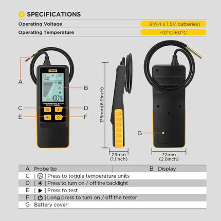 AUTOOL Detector for Everyday Car Gearbox Oil Checks