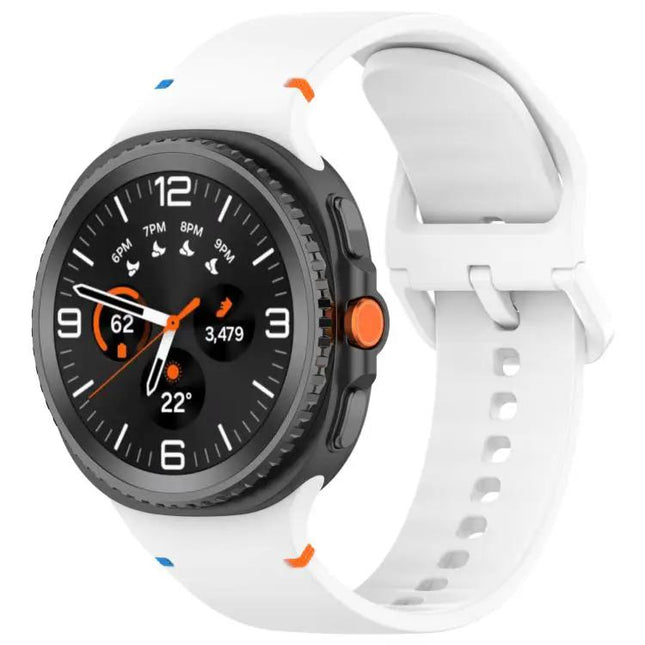 Galaxy Watch Silicone Band 20mm Stitched Quick Release | Syndmart