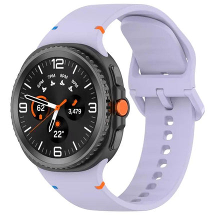 Galaxy Watch Silicone Band 20mm Stitched Quick Release