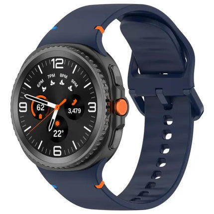 Galaxy Watch Silicone Band 20mm Stitched Quick Release