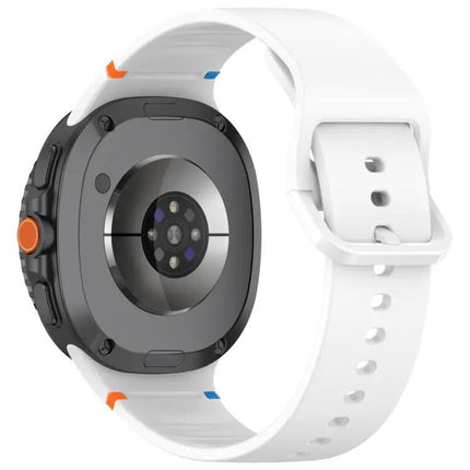 Galaxy Watch Silicone Band 22mm Stitched Solid Color