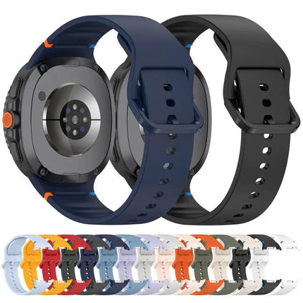Galaxy Watch Silicone Band 20mm Stitched Quick Release