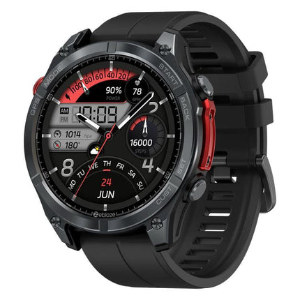 Zeblaze Smart Watch for Everyday Outdoor Exploration — rugged GPS smartwatch with 1.43-inch AMOLED, heart rate and step tracking for hiking