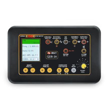 Essential Automotive Tester for Routine Vehicle Maintenance - handheld QDB-3A multi-function diagnostic tool for coils, injectors and basic tune-ups