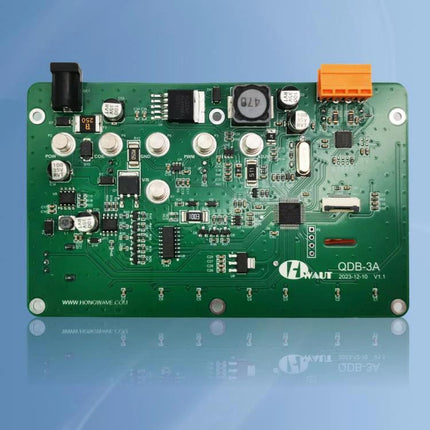 Essential Automotive Tester for Routine Vehicle Maintenance circuit board close-up showing multi-function diagnostic PCB components