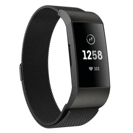 Fitbit Charge 3/4 Milanese Magnetic Stainless Steel Band