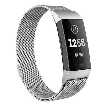 Fitbit Charge 3/4 Milanese Magnetic Stainless Steel Band