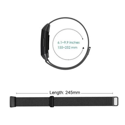 Fitbit Charge 3/4 Milanese Magnetic Stainless Steel Band