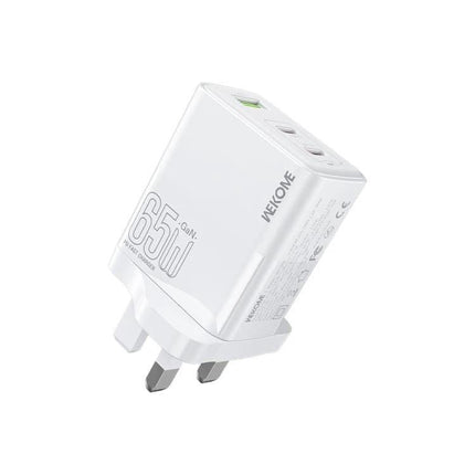Kinkong Charger for Daily Device Powering at Home and Travel compact 65W GaN wall charger with multiple USB ports for phone tablet laptop