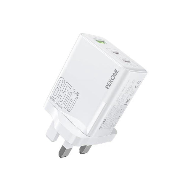 Kinkong Charger for Daily Device Powering at Home and Travel compact 65W GaN wall charger with multiple USB ports for phone tablet laptop