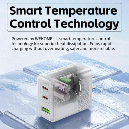 Kinkong Charger for Daily Device Powering at Home and Travel - compact multiport charger with smart temperature control and visible internal components