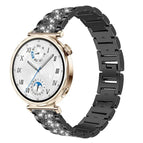 18mm For Huawei GT5/GT4 41mm / OPPO Watch X2 Mini / Black